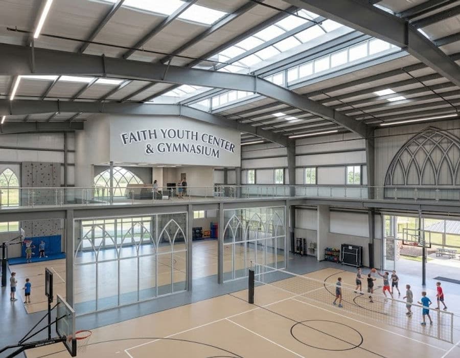 Church Rec Center Steel Building