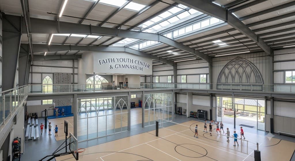 Church Rec Center Steel Building