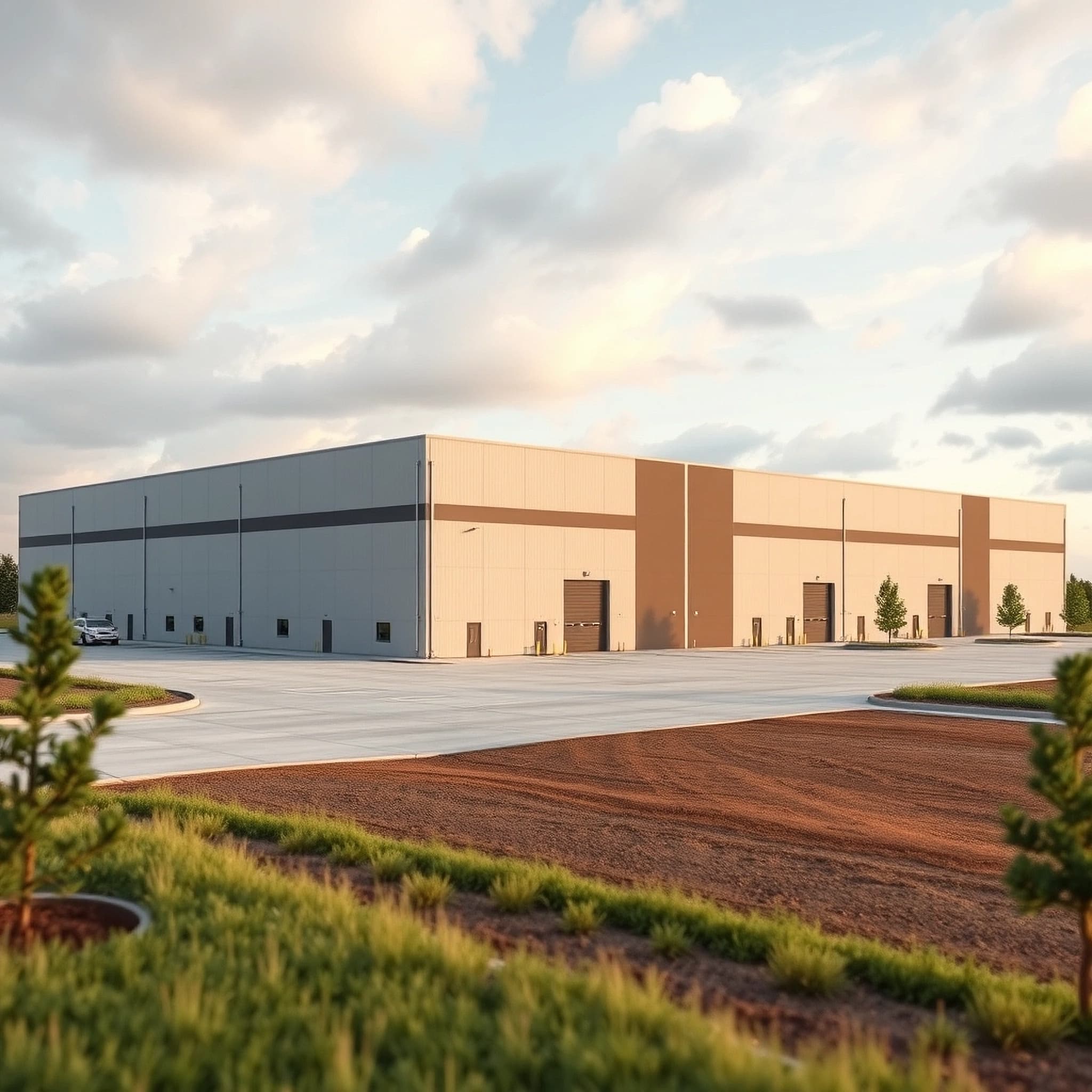 A 100x200 very large commercial building used a data center.