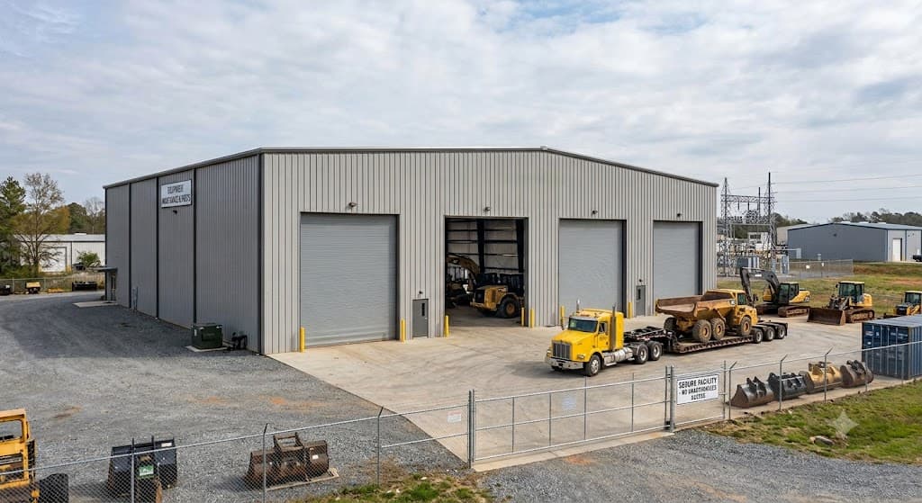 Heavy Equipment Steel Building